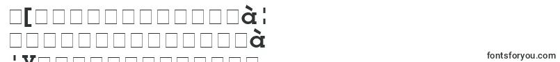 フォントTorrentGraphicSsiSemiBold – ベンガル文字